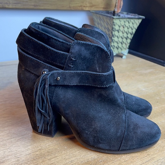 RAG AND BONE SUEDE BOOTIE - Picture 1 of 8